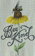 Bee Kind microfiber waffle weave hand  towel - Kitchen towel