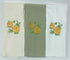Begonia Sketch microfiber waffle weave hand  towel