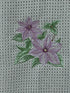 Clematis Microfiber Waffle Weave Hand Towel