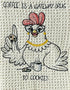 Coffee is a gateway drug to cookies microfiber waffle weave hand  towel