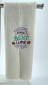 Dessert is Always the Best Time of Day Microfiber hand  towel - Kitchen towel