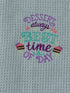 Dessert is Always the Best Time of Day Microfiber hand  towel - Kitchen towel