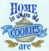 Home is Where the Cookies Are  microfiber waffle weave kitchen towel