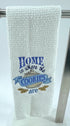 Home is Where the Cookies Are  microfiber waffle weave kitchen towel