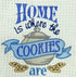 Home is Where the Cookies Are  microfiber waffle weave kitchen towel