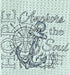 Hope Anchors the Soul microfiber waffle weave hand towel