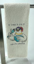 If I have to stir it then it's homemade  Funny kitchen hand towel