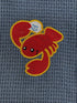Lobster microfiber waffle weave hand towel