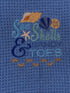 Sea Shells & Sandy toes Nautical microfiber waffle weave hand towel