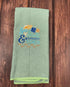 Sea Shells & Sandy toes Nautical microfiber waffle weave hand towel