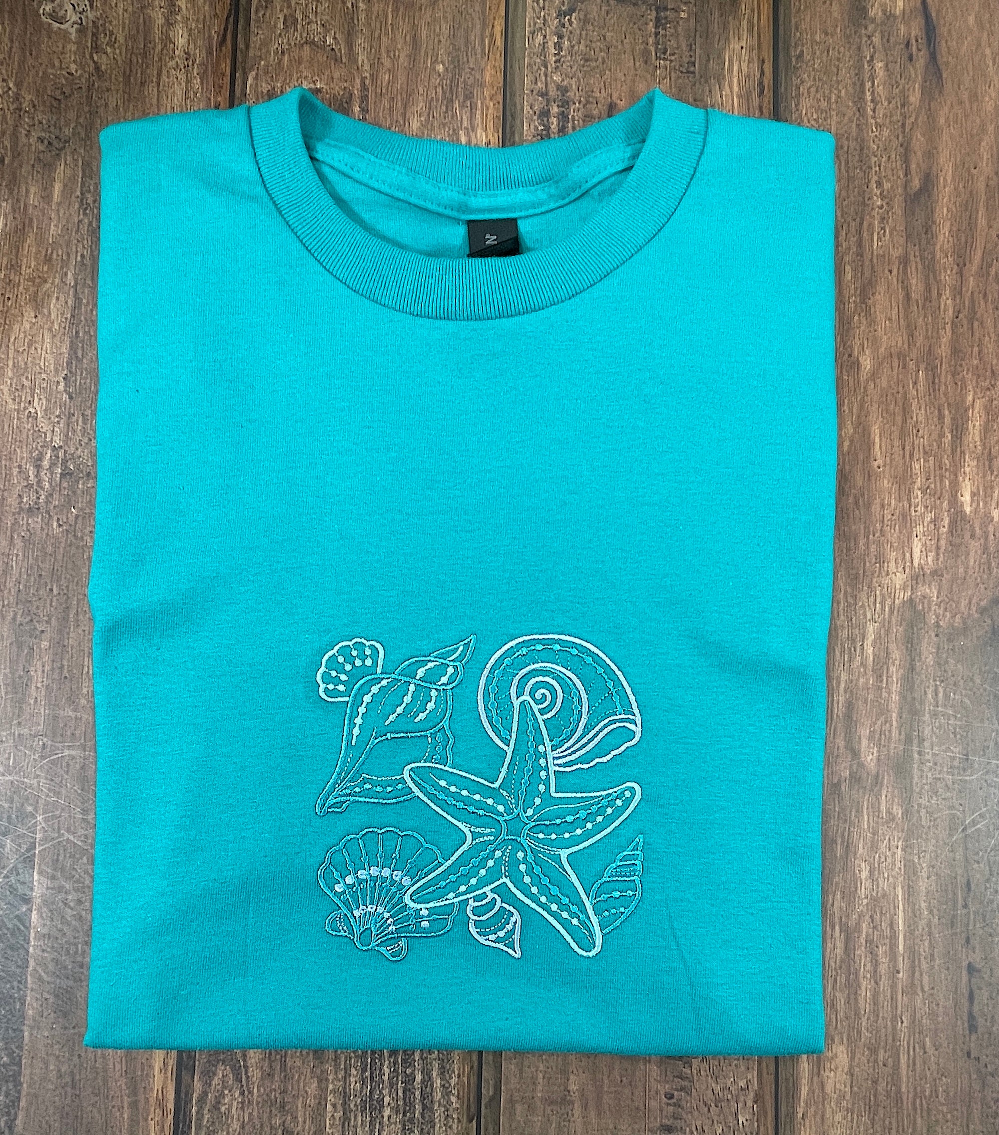 Starfish and Seashell Nautical t-shirt
