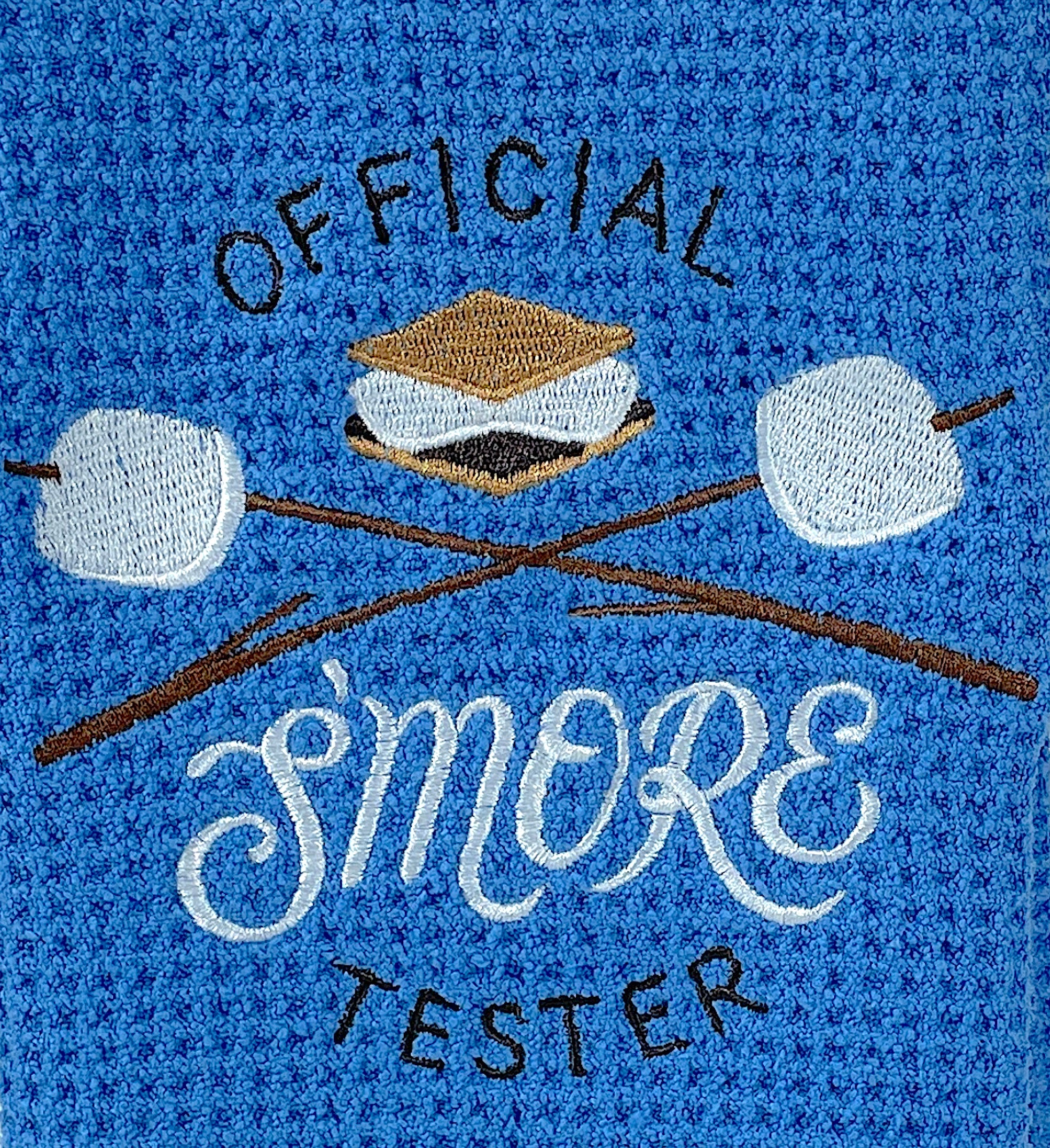 Official Smore Tester Microfiber Waffle Weave Hand Towel