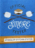 Official Smore Tester Microfiber Waffle Weave Hand Towel