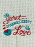 The Secret ingredient is Love microfiber hand towel