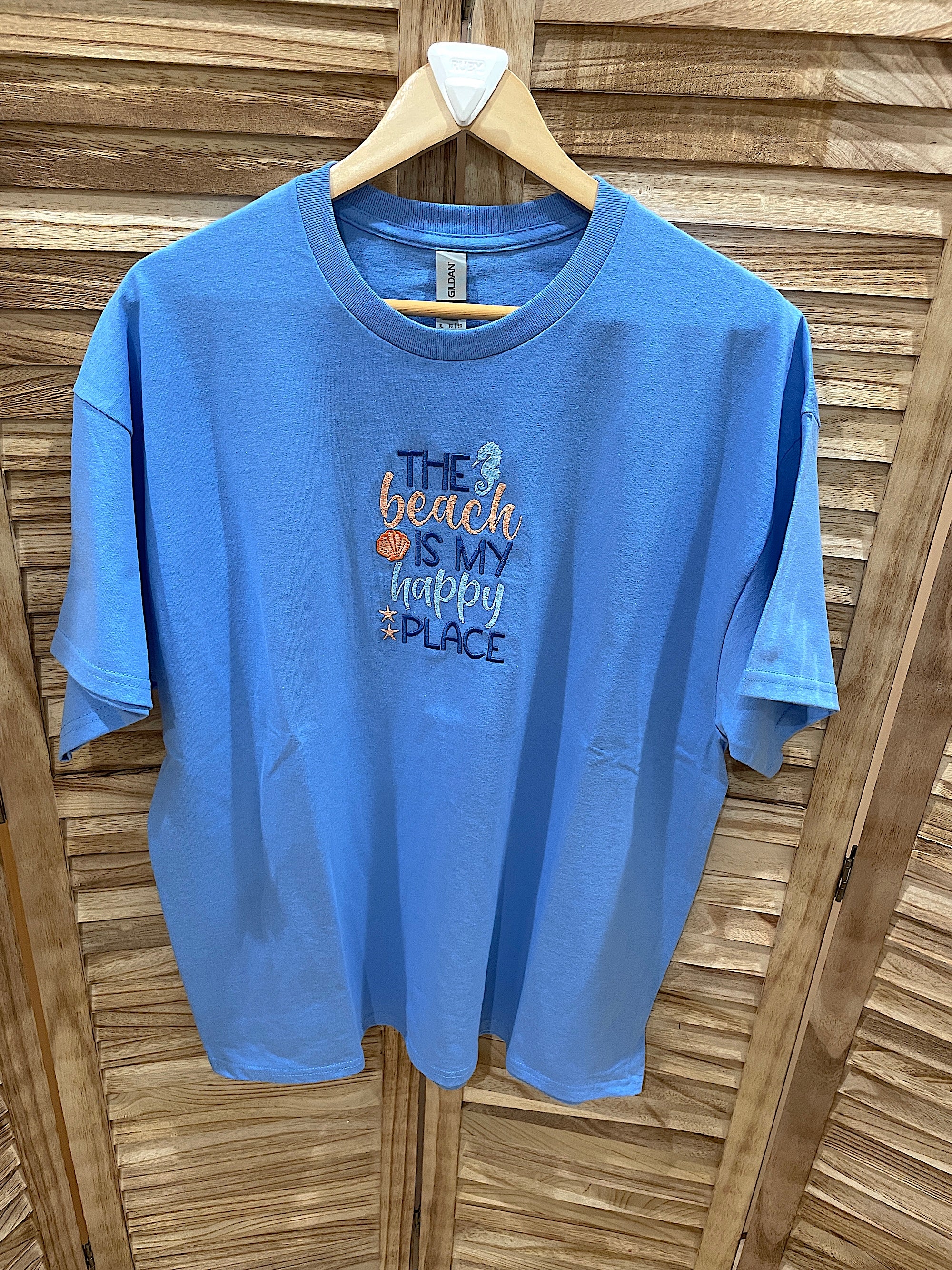 The Beach is my Happy Place Nautical t-shirt