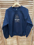 Will Work for Freezer Space Snowman Winter Sweatshirt